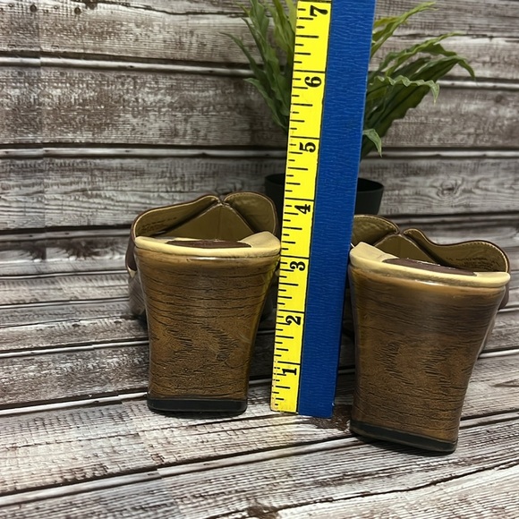 DANSKO Brown Sophie Cross over Leather Women's Sandals Size EU 41 US 10.5-11 - Picture 8 of 14